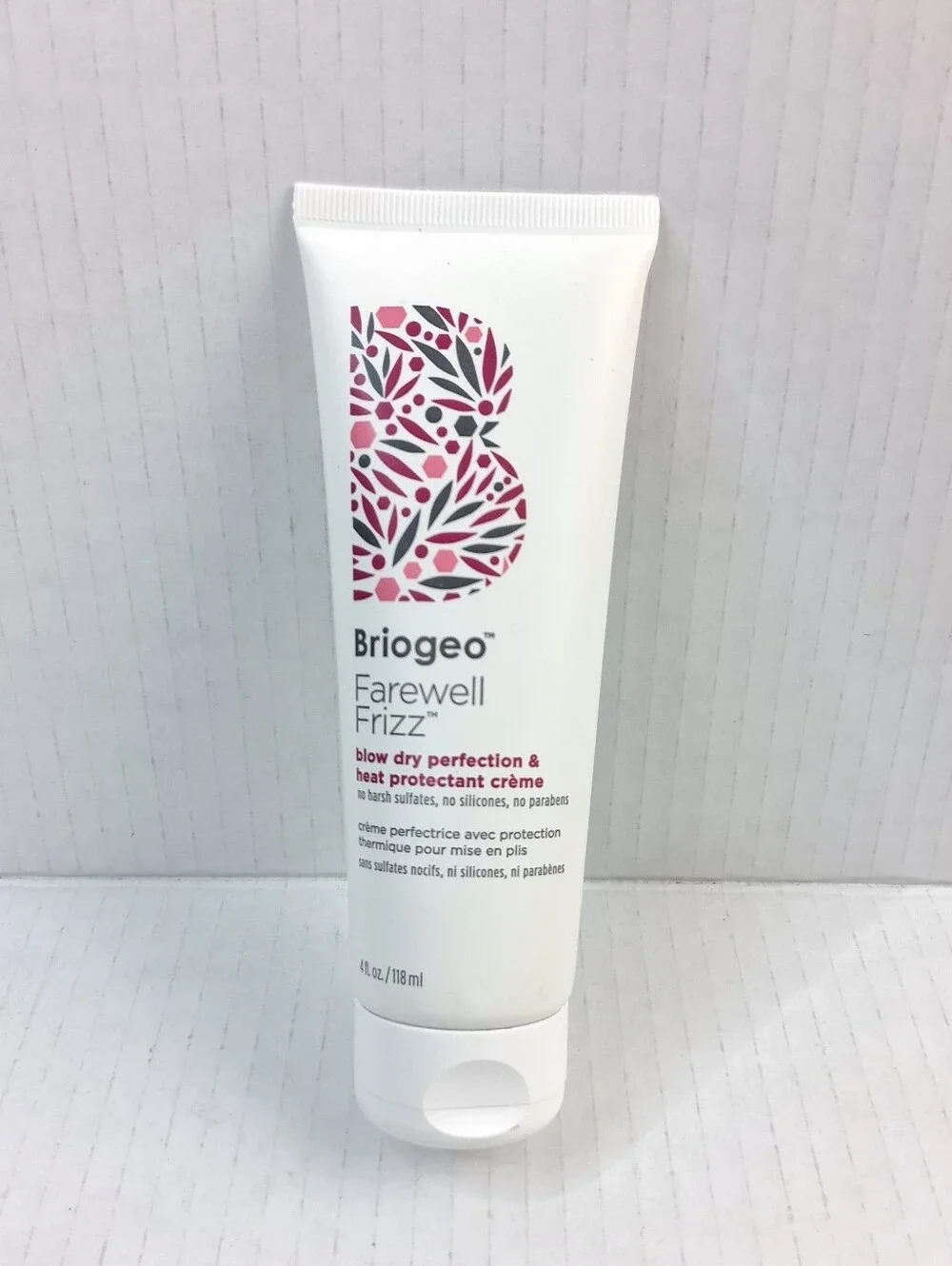 Briogeo Farewell Frizz Blow Dry Heat Protectant Crème 4oz